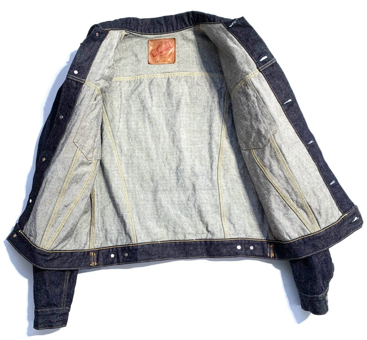 DENIME Gジャン　初期　3rd　557 デニムジャケット　L 日本製 極美品【初期】DENIME ドゥニーム デニムジャケット L 557 3rd サード