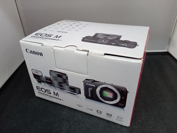Canon EOS M WLKit EOS M ダブルレンズキット 6609B023 (ブラック