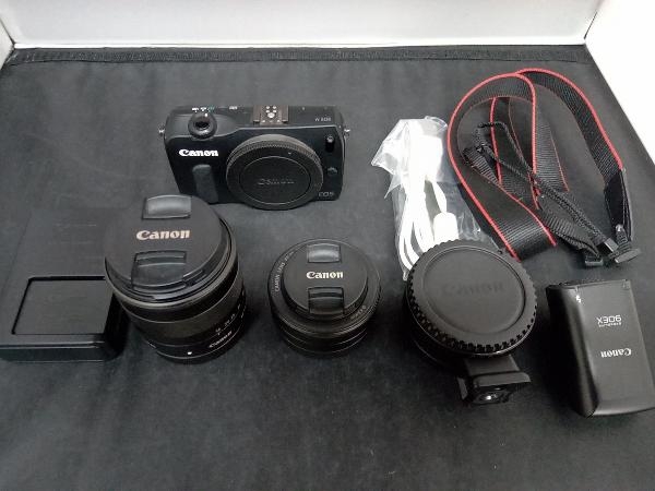 Canon EOS M WLKit EOS M ダブルレンズキット 6609B023 (ブラック