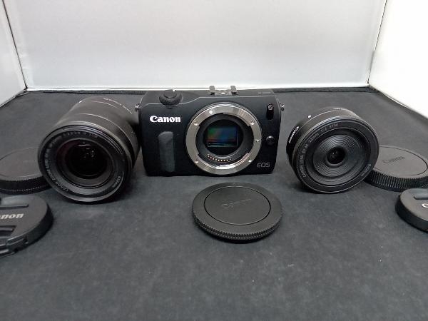 Canon EOS M WLKit EOS M ダブルレンズキット 6609B023 (ブラック