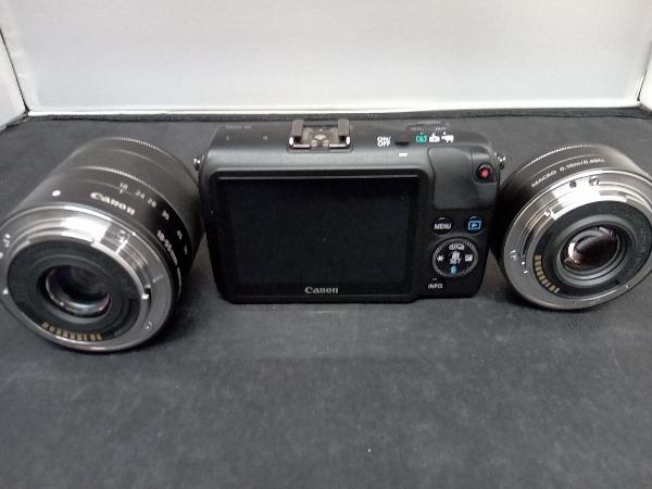 Canon EOS M WLKit EOS M ダブルレンズキット 6609B023 (ブラック