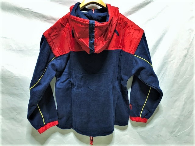 MECCA USA/メッカ】ロゴ フリース プルオーバー フード ジャケット