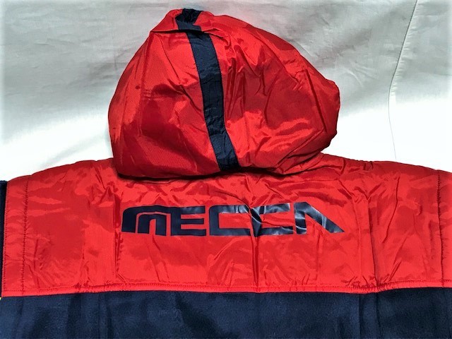 MECCA USA/メッカ】ロゴ フリース プルオーバー フード ジャケット