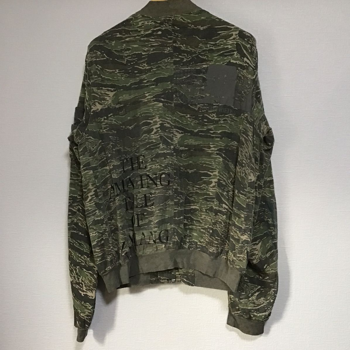 undercover ism アンダーカバー t期 ドッキング 迷彩 klaus ma1 