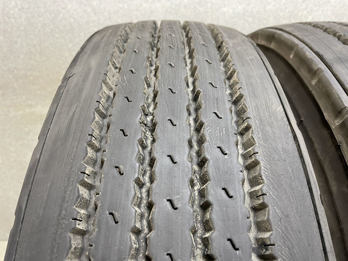 225/90R17.5 (127/125L) TOYO Hyparadial M125 ZB HW-J 中古2本 2017年 