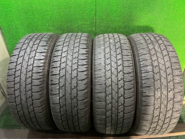 正規品，低価 ブリヂストン デューラーA/T 265/65R17 ４本 2017年製 溝あり サマータイヤ プラドなど(中古品)｜売買されたオークション情報、yahooの商品情報をアーカイブ公開 - オークファン 17インチ