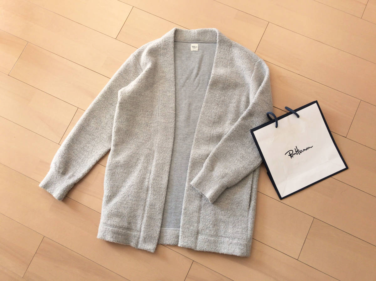 【定価41，040円】ロンハーマン RHC ウール混 パイル カーディガン S 日本製 / RonHerman California 定価41，040円ロンハーマン