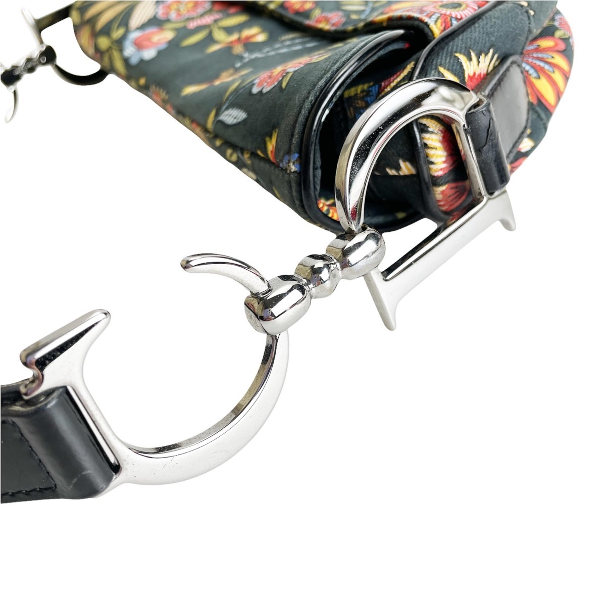 金沢店】 美品 Christian Dior ディオール 花柄 フラワー バッグ