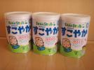 すこやか　粉ミルク　大缶　新品未開封　３缶セット_1