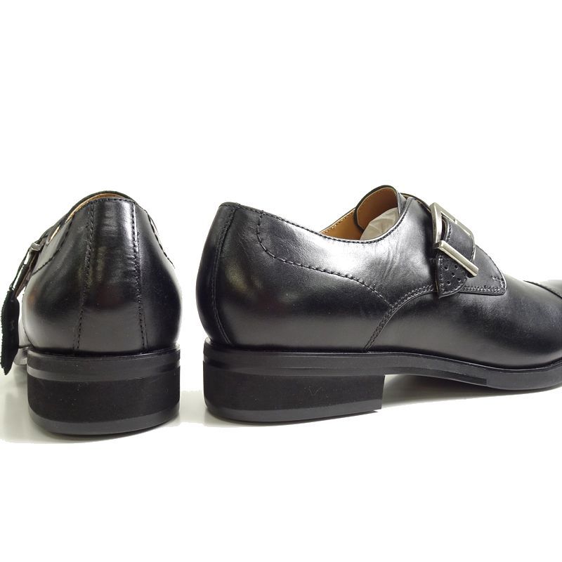 ■madras MODELLO マドラス モデロ モンクストラップ ストレートチップ レザーシューズ ビジネスシューズ DM1512A 黒 26 ▲032▼bus6837d MODELLO モデロ マドラス DM1512A ブラック 特許