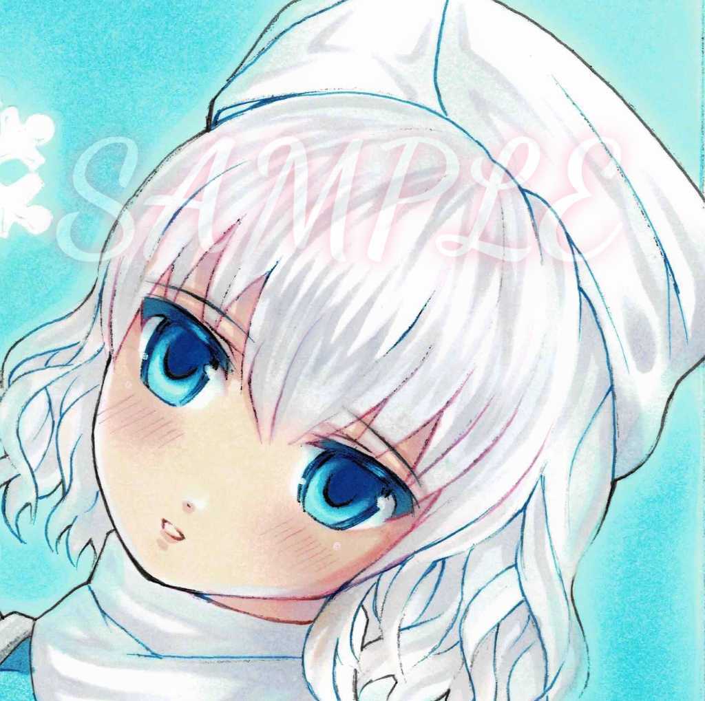 東方Project ☆゜+. 手描きイラスト ゜+.☆『レティ・ホワイトロック