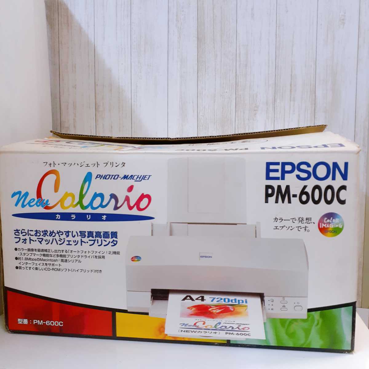 未使用品　エプソン プリンター PM-600C カラリオ EPSON　インク
