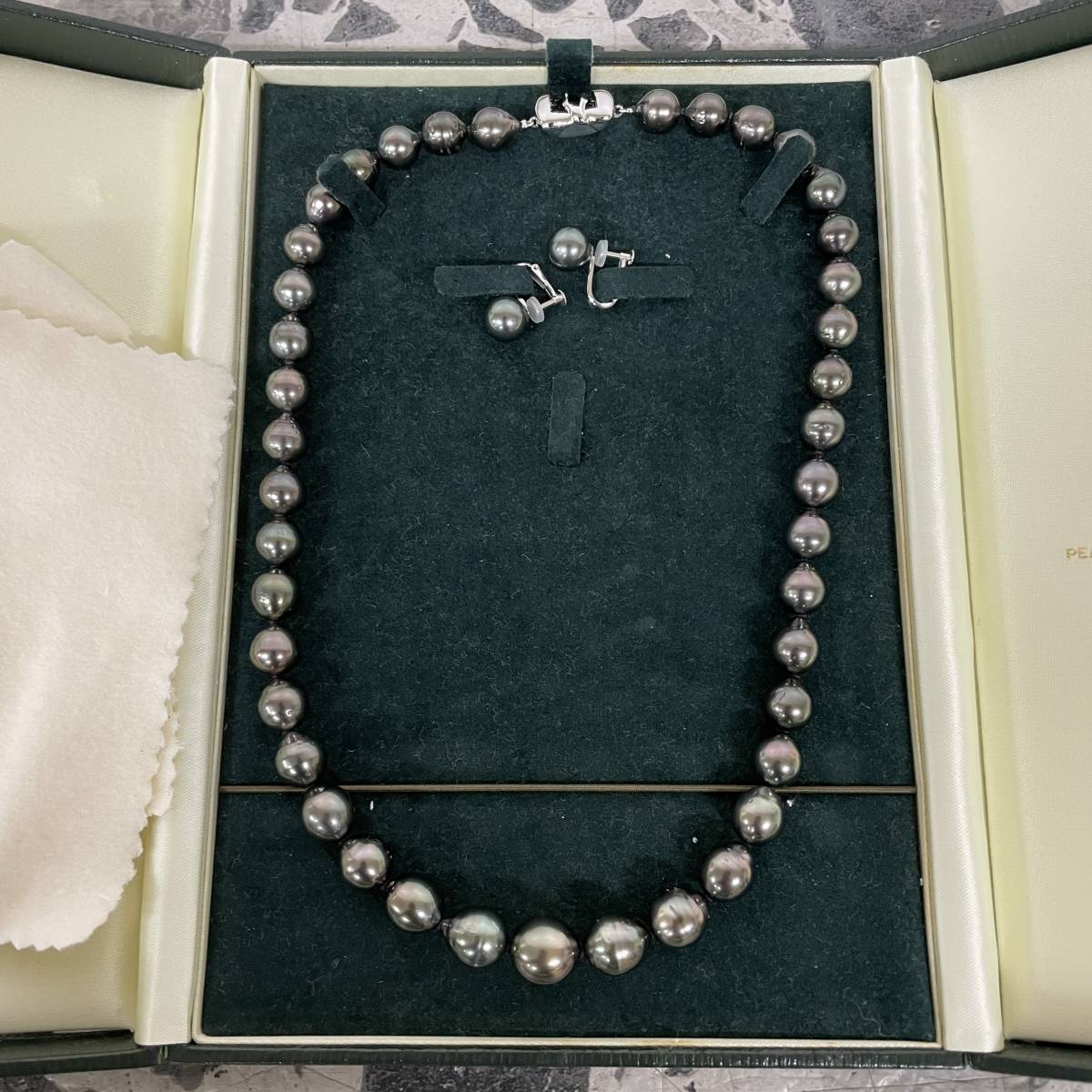 ☆mori PEARL COLLECTION 森パール SILVERパールネックレス (中古品 