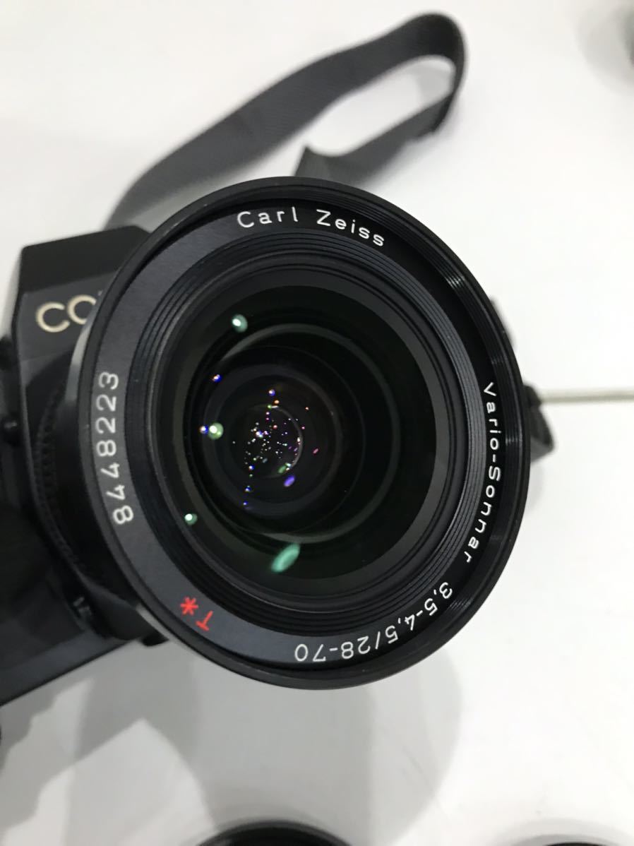 ☆CONTAX コンタックス Aria Carl Zeiss Vario-Sonnar 3.5-4.5/28-70