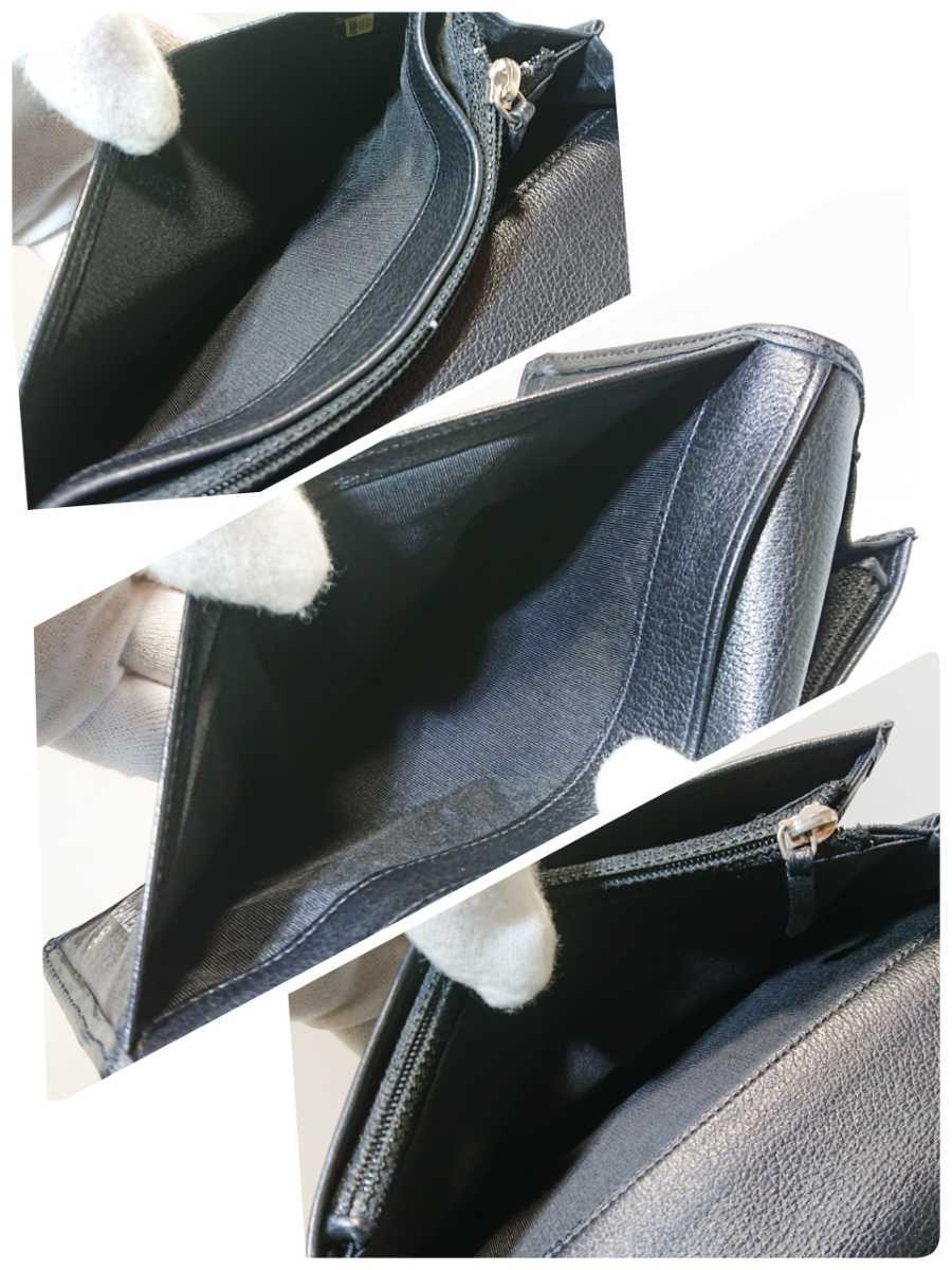 極美品】シャネル CHANEL カメリア 長財布 二つ折り財布 レザー