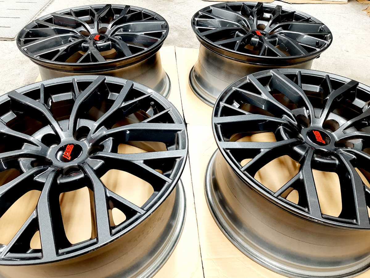 美品】スバル WRX STI 純正 19インチ 8.5J ホイール 4本セット 