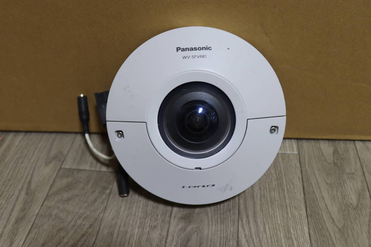 人気セール，定番人気 Panasonic パナソニック WV-SFV481 i-Pro ネットワークカメラ 防犯カメラ 動作未確認 ジャンク扱い#L2737(防犯カメラ)｜売買されたオークション情報、yahooの商品情報をアーカイブ公開 - オークファン 防犯カメラ