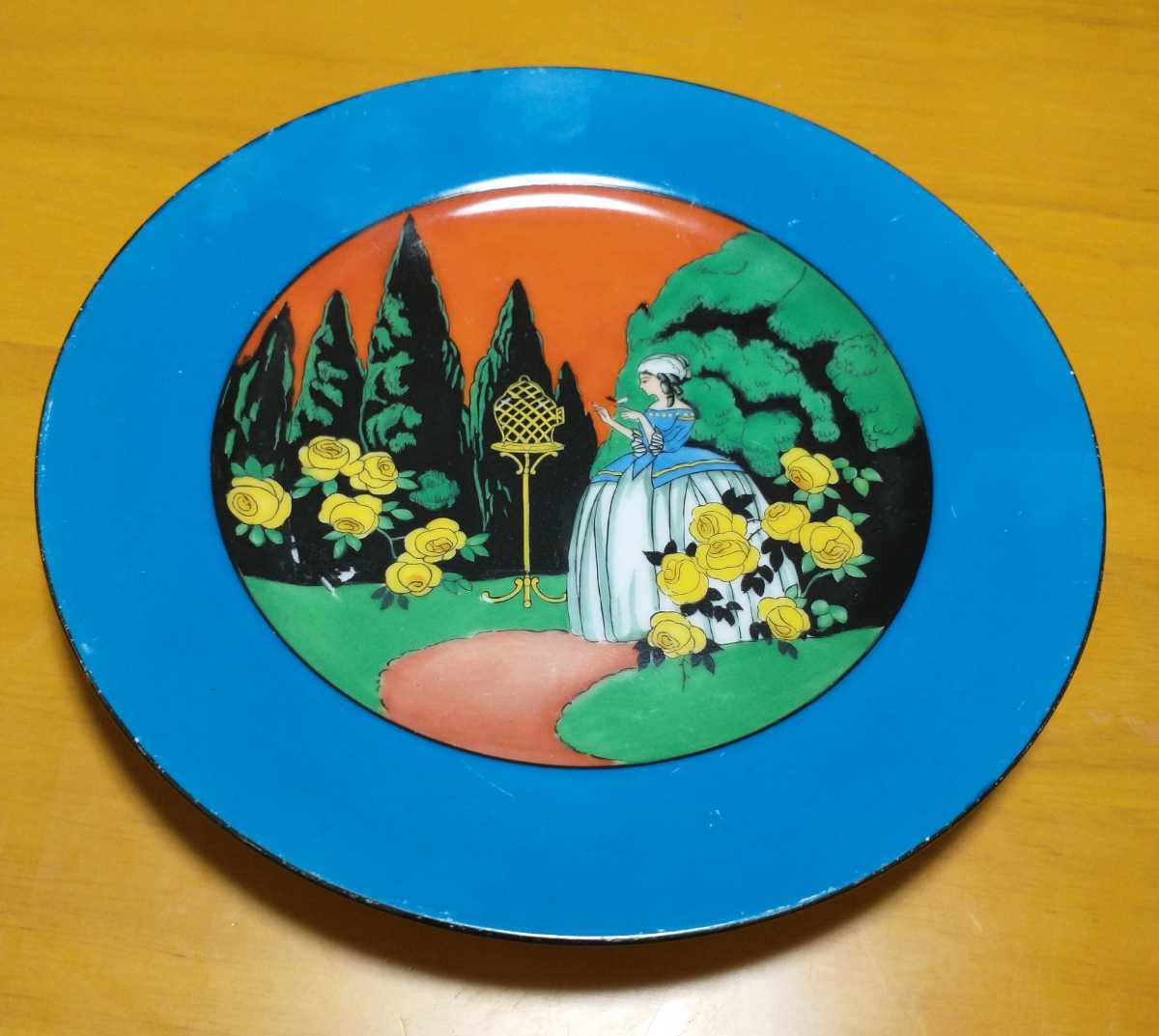 珍しい逸品】オールドノリタケ old Noritake アールデコ プレート art