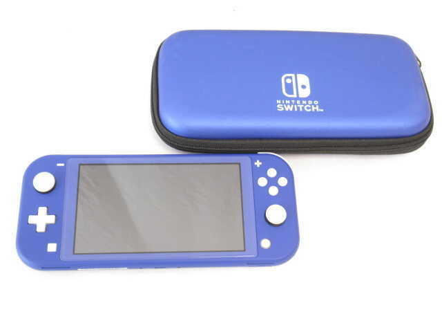 Nintendo Switch Lite ブルー ソフト3本ケース付き 美品】Nintendo