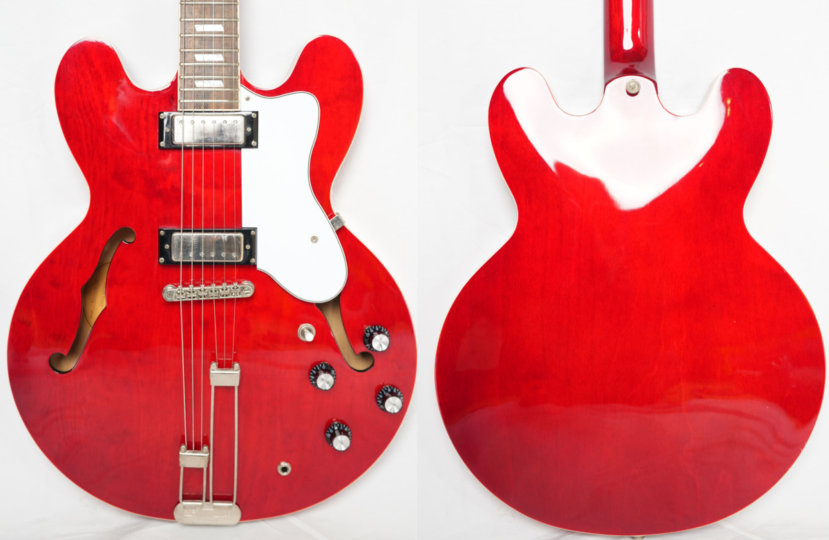 ☆Epiphone by Gibson☆Custom Shop Limited Riviera CH セミアコ ミニ 