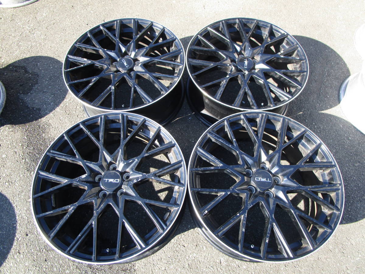 7945】TRD TF9 18インチ 7.5J +48 PCD100 ホイール4本(5穴)｜売買され 