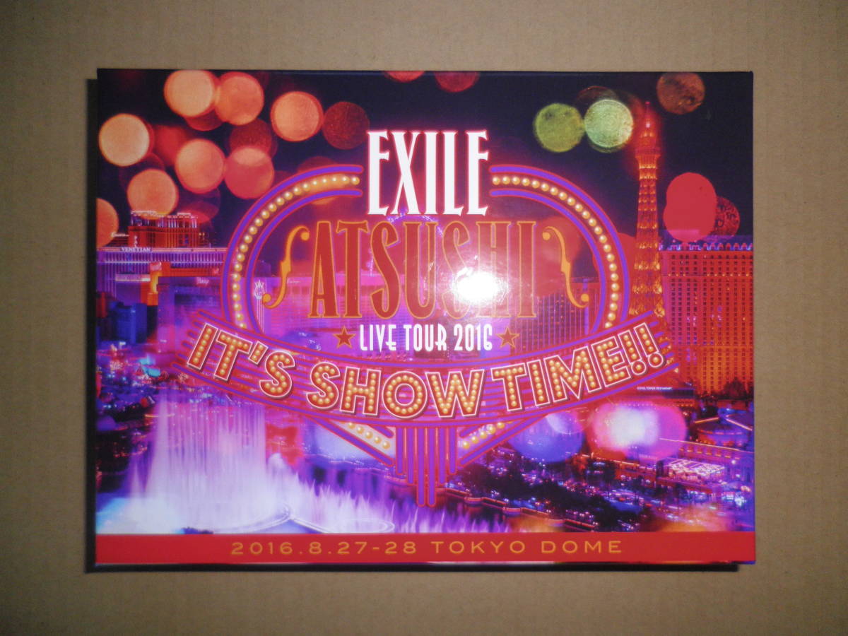 人気セール，新作登場 /豪華盤 3Blu-ray EXILE ATSUSHI LIVE TOUR 2016 &ldquo;IT'S SHOW TIME &rdquo; 清木場俊介 加山雄三(J-POP)｜売買されたオークション情報、yahooの商品情報をアーカイブ公開 - オークファン J-POP