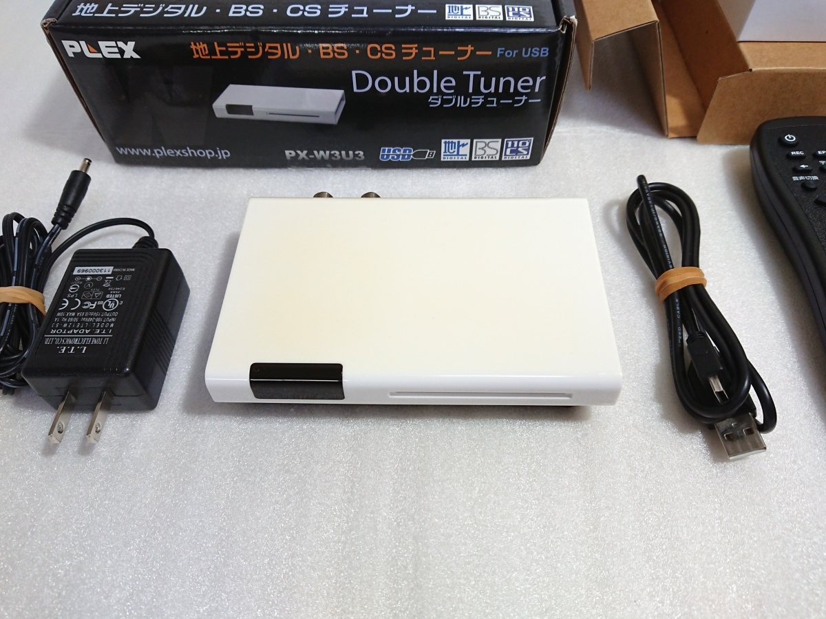 □PLEX PX-W3U3 地上デジタル・BS・CS チューナー USB ジャンク