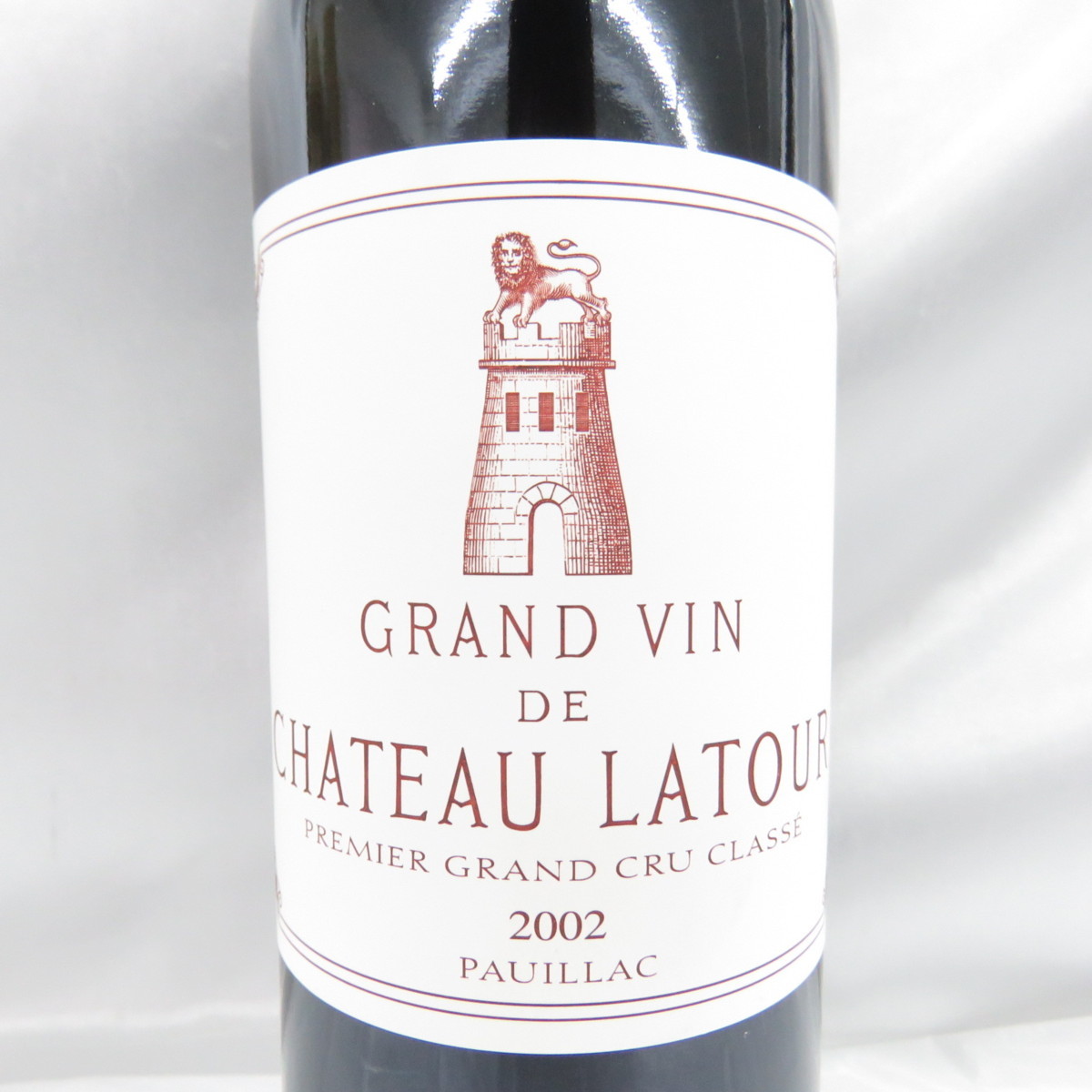 未開栓】Chateau Latour シャトー・ラトゥール 2002 赤 ワイン 750ml