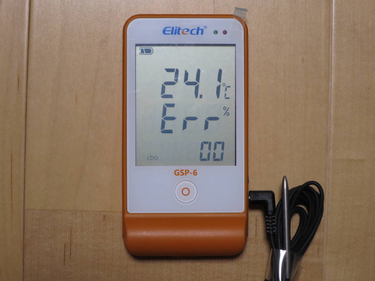 Elitech Gsp 6 温湿度データロガー 温湿度データ表示あり Pc ログデータ解析 動作 環境測定器 売買されたオークション情報 Yahooの商品情報をアーカイブ公開 オークファン Aucfan Com