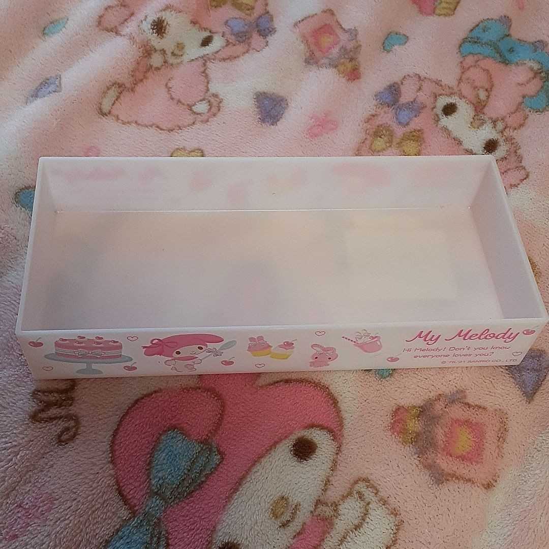 My Melody マイメロディ 収納コンテナボックス ピンク Sサイズ トレー