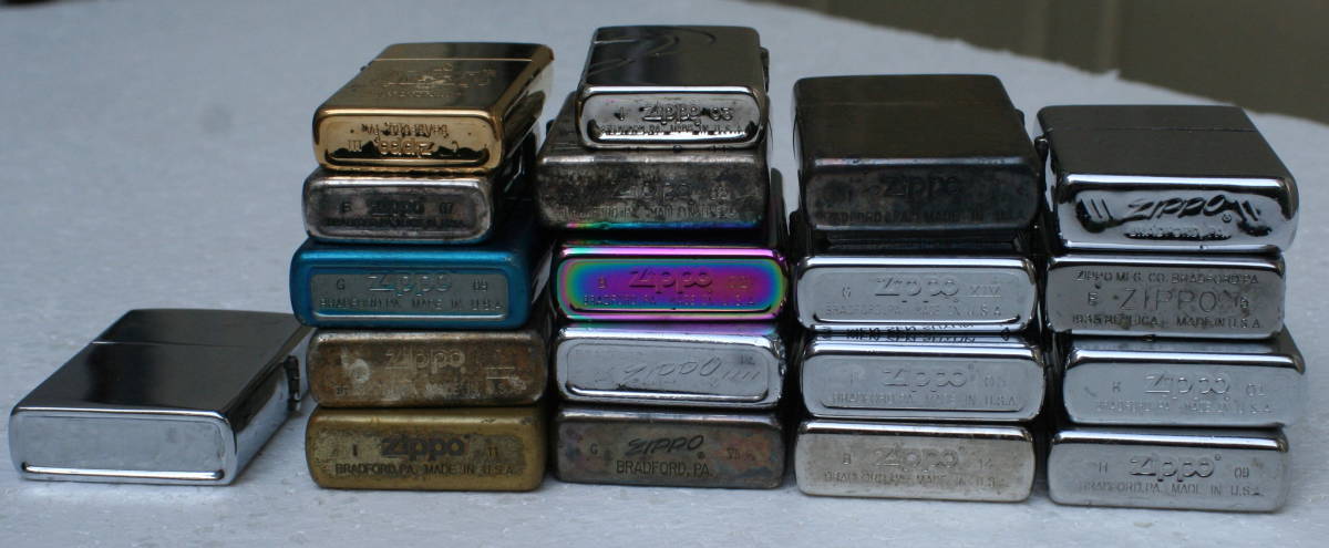 ジャンク品】 ZIPPO 18個セット ジャンク品】 ZIPPO 18個セット