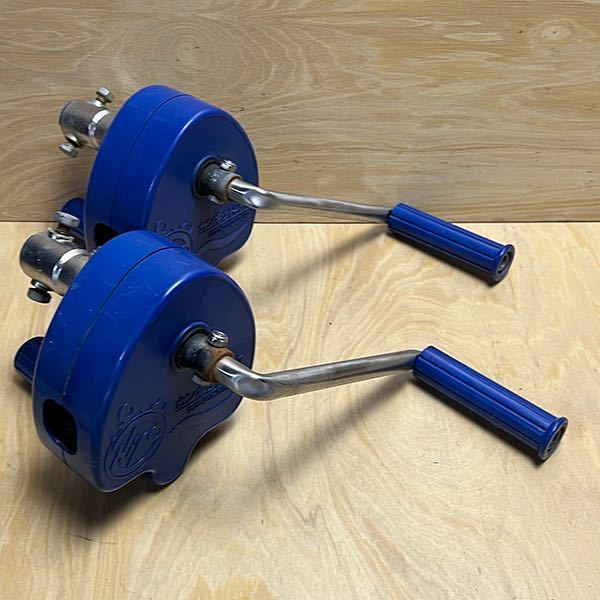 東都興業 カンキット101 2点セット 巻上換気 温室 ビニールハウス 中古 