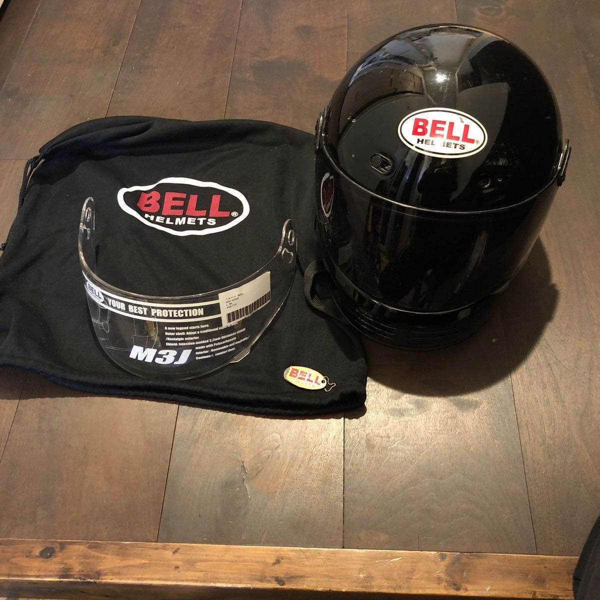 驚きの破格値，爆買い BELL M3J ブラック Ｌ(Lサイズ)｜売買されたオークション情報、yahooの商品情報をアーカイブ公開 - オークファン フルフェイス（オンロード用）