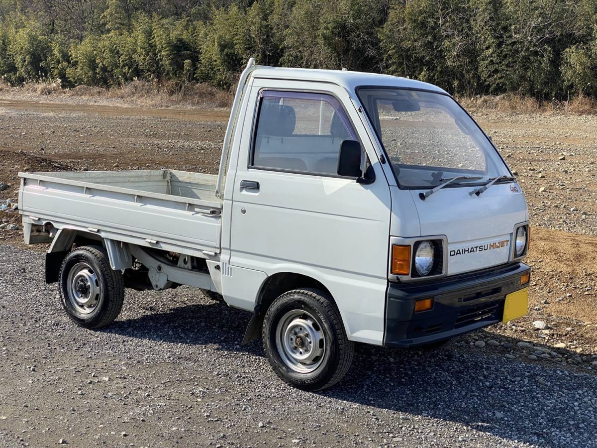 車検付 昭和63年 当時物 レストア ダイハツ ハイゼット S81P 走行 