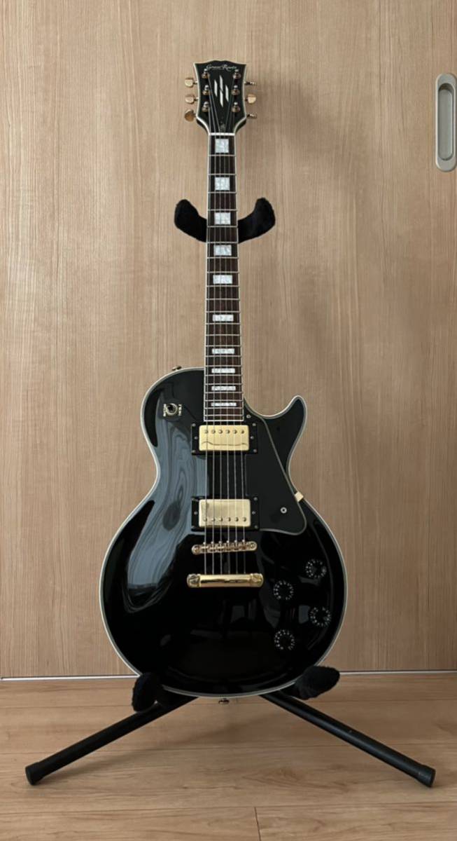GrassRoots G-LP-60C レスポールカスタム ブラック 【公式通販】