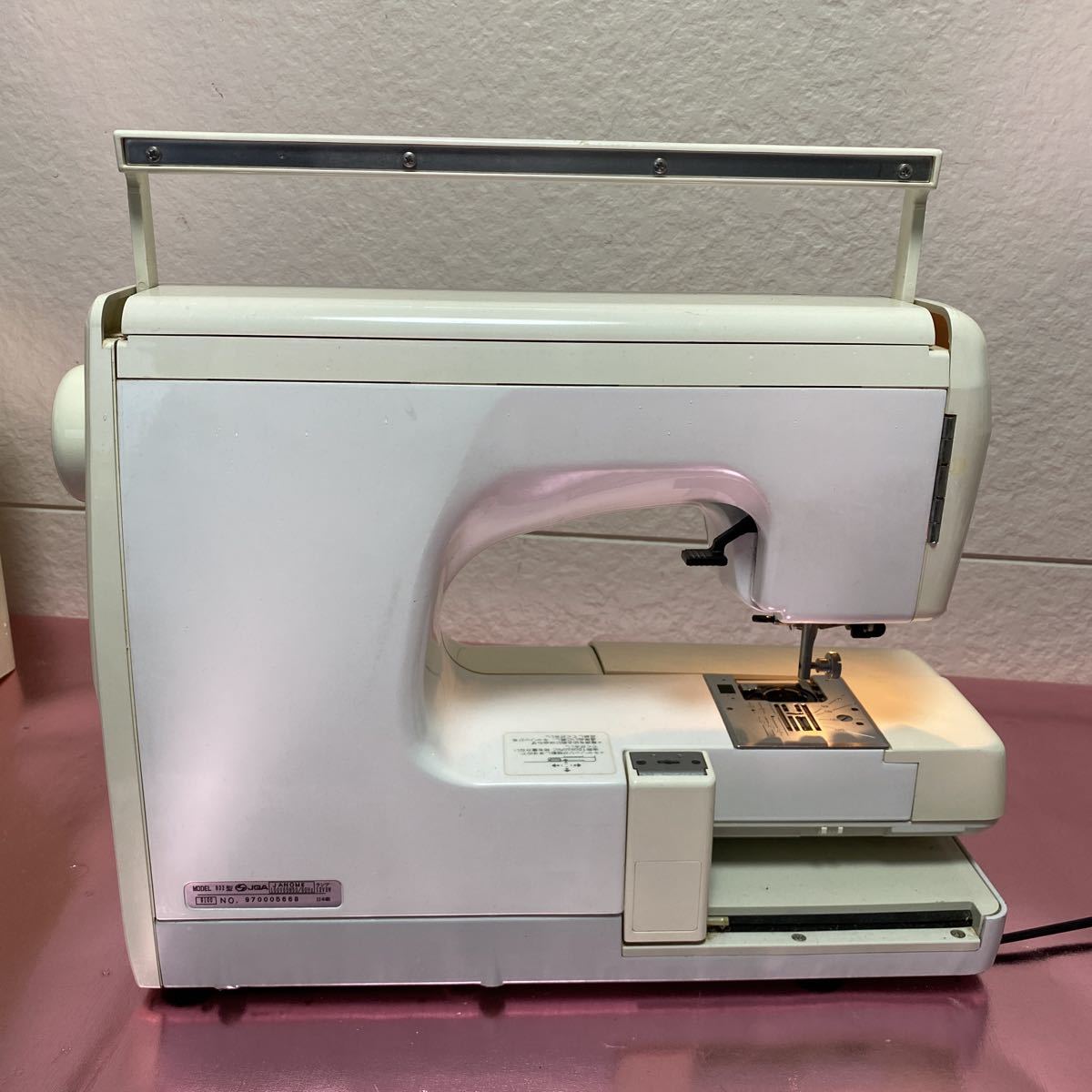 ジャノメ SECIO JANOME 832型 ミシン EX セシオ セシオEX 
