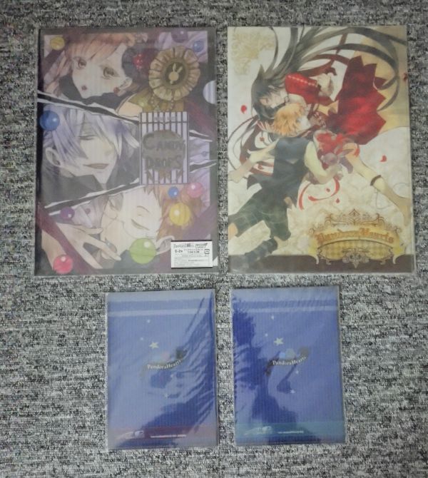 4940 Cf Pandora Hearts クリアファイル パンドラハーツ オズ 鴉 ブレイク セット イケメン 好青年 スクエアエニックス クリアファイル 売買されたオークション情報 Yahooの商品情報をアーカイブ公開 オークファン Aucfan Com