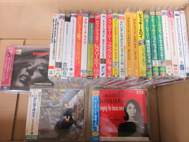 05｜￥1000～★CD★JAZZ／ジャズ／ボーカル★廃盤作品含む まとめて25枚セット（w/OBI）｜アニタオデイ，サラヴォーン，ジュリーロンドン