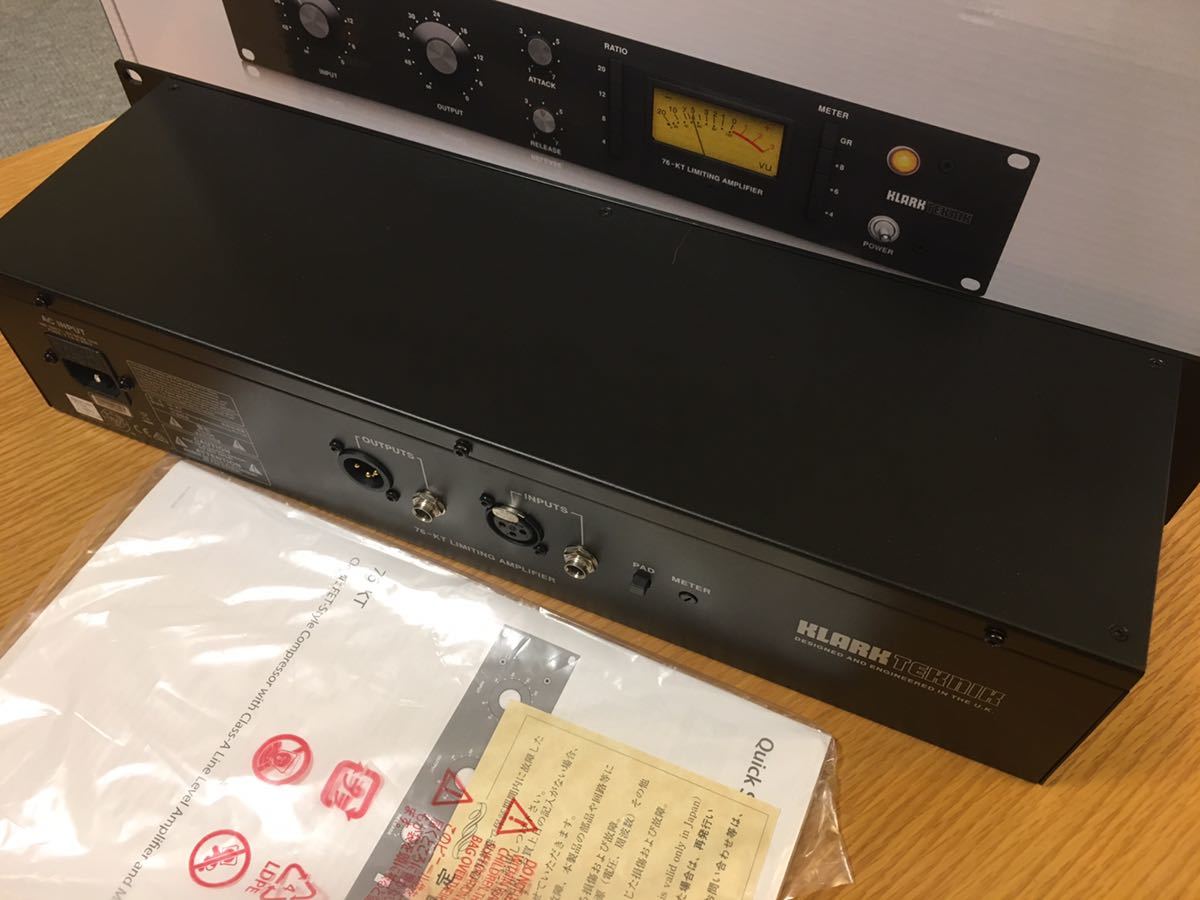 KLARK TEKNIK 76-KT コンプレッサー クラークテクニック Klark Teknik
