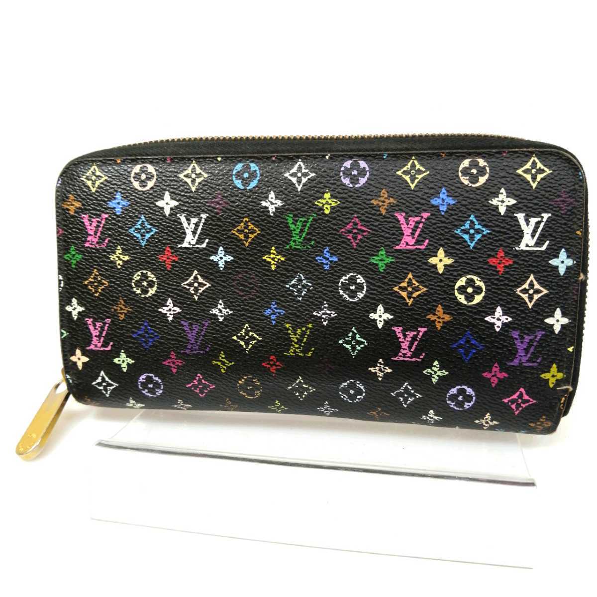 安い，送料無料 C 至高の逸品 ルイヴィトン LOUIS VUITTON モノグラム マルチカラー ジッピー ウォレット M60243 ラウンドファスナー 長財布 グルナード(マルチカラーライン)｜売買されたオークション情報、yahoo 服飾小物