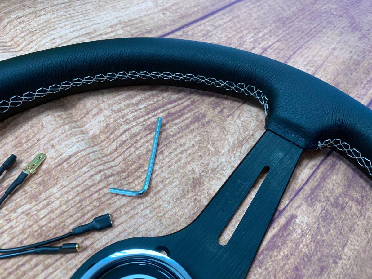 当時物TRDステアリング ホーンボタン付 激レア ハンドル ランクル 旧