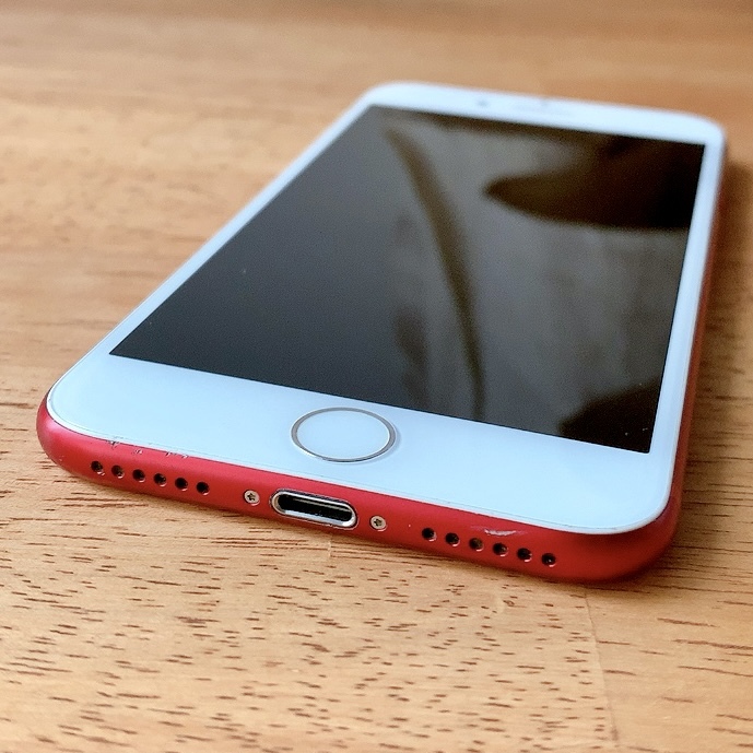 1円スタート】iPhone7 レッド 128GB アップル MPRX2J/A 中古
