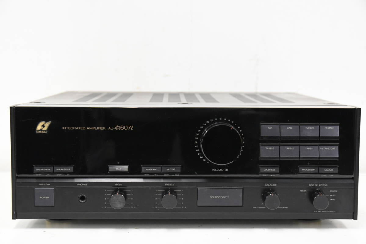 SANSUI サンスイ AU-α607i AU-a607i プリメインアンプ 現状品 SANSUI