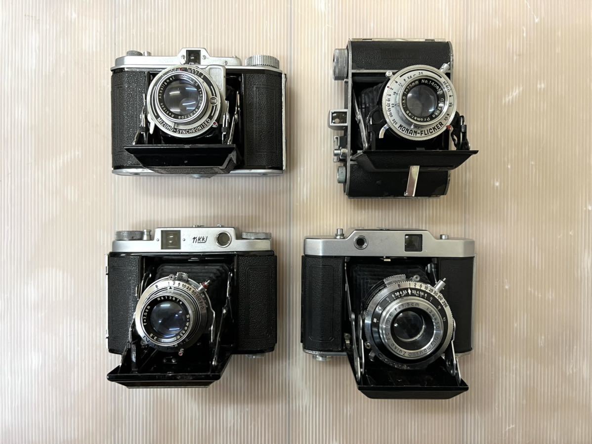カメラ 4台セット OLYMPUS SIX MINOLTA KONAN-FLICKER WESTER NKK