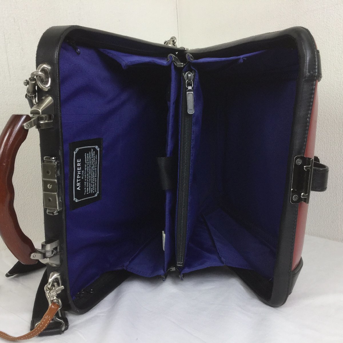 ARTPHERE K-LINE☆豊岡カバン☆ダレスバッグ☆2way☆ショルダー黒