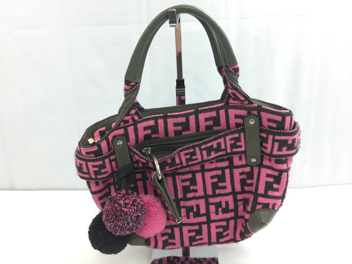 FENDI ズッカ フェンディ FF柄 カバン ミニボストンバッグ | ズッカ柄 