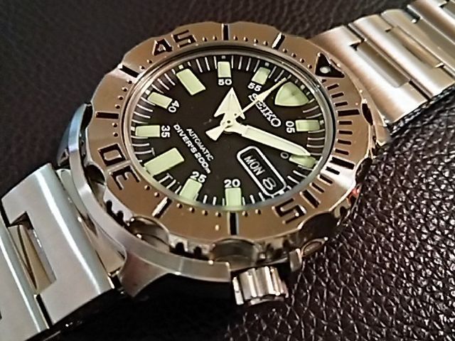 セイコー ダイバー ファーストモンスター SEIKO SKX779K ブラック 