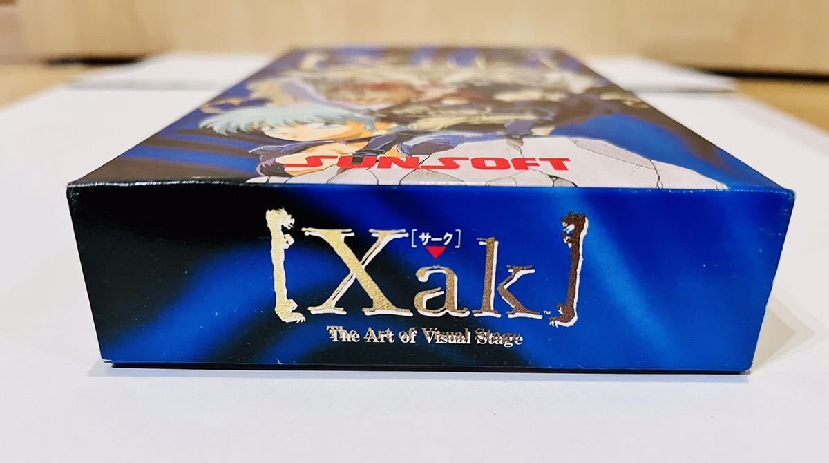 ☆新品未開封品 極美品☆スーパーファミコンソフト サーク Xak サン