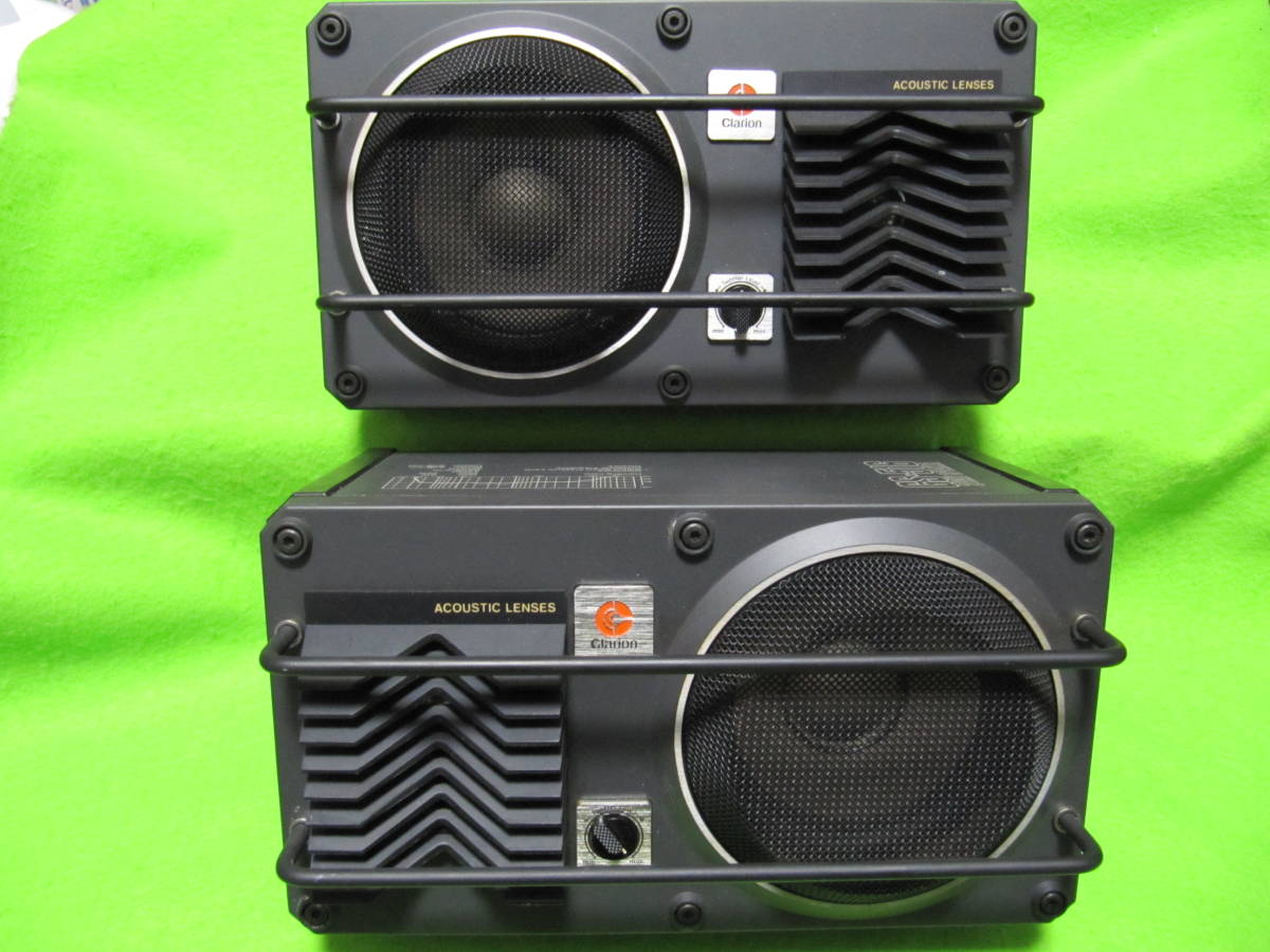 □レトロ 旧車 クラリオン GS-516 2WAYスピーカー ペア Clarion