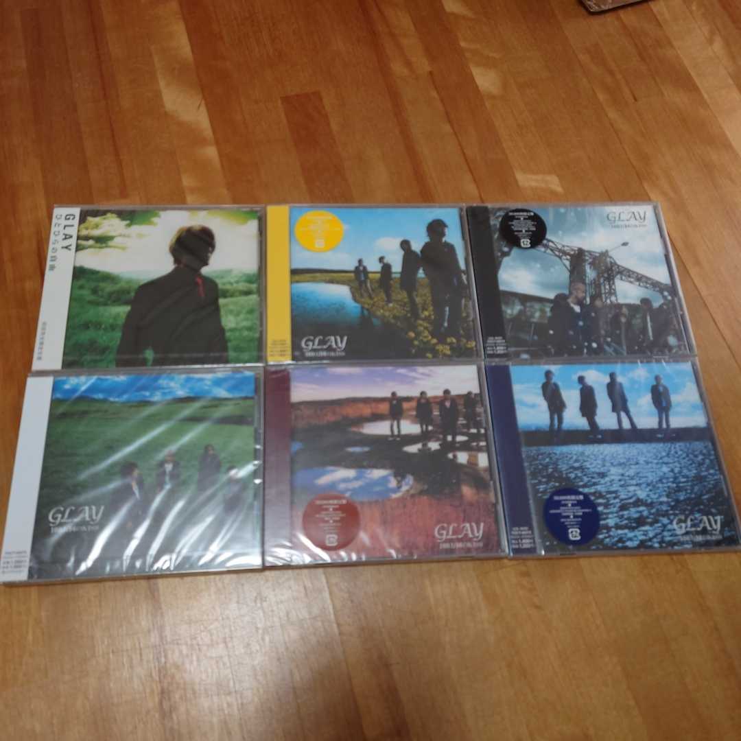 GLAY　ひとひらの自由　100万回のキス　シングル　限定版　未開封_1